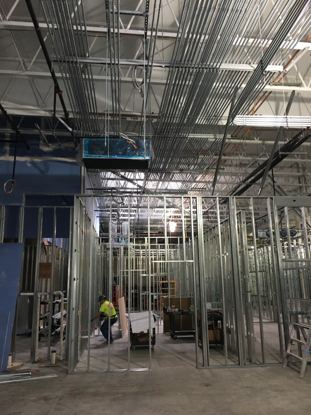 Critical-power conduit and distribution rough-in